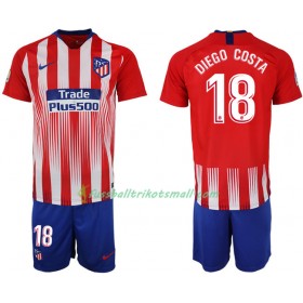 Fußballtrikots Atlético Madrid DIEGO COSTA 18 Kinder 2018-2019 Kurzarm Heimtrikotsatz kaufen